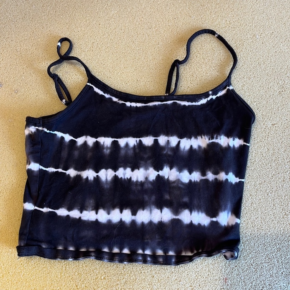 American eagle cropped tank size m